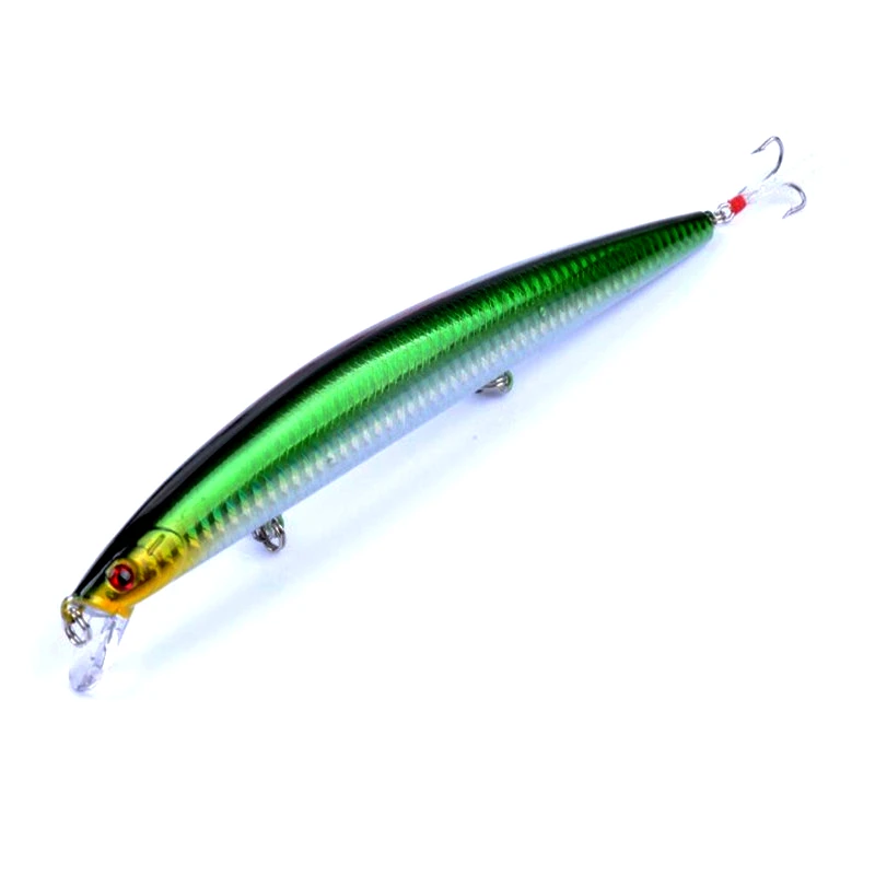 Señuelo Wobbler duro con pluma para trucha, lucio y carpa - imagen 3