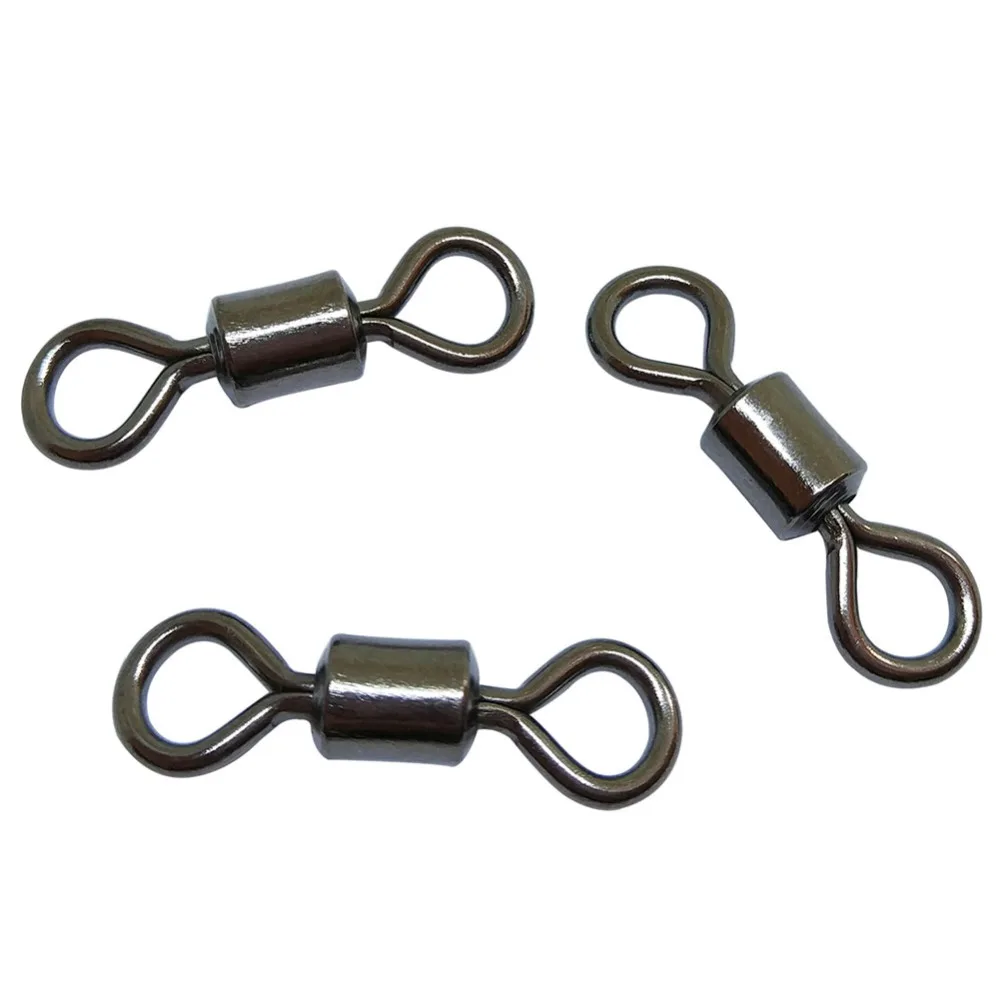 Barril giratorio inoxidable para señuelos de lubina – Conector - imagen 2