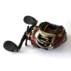Carrete baitcasting de freno magnético perfil bajo