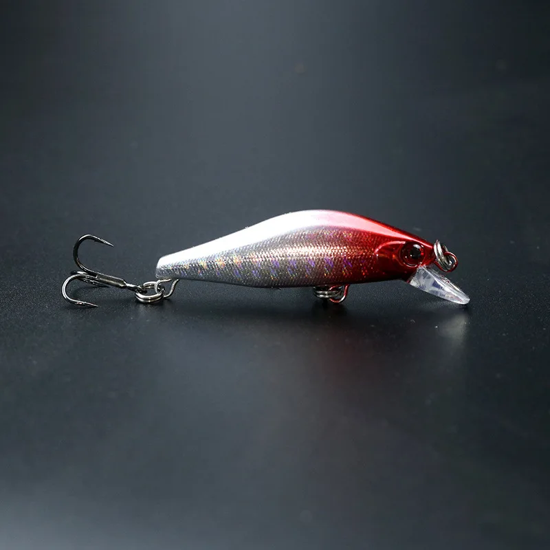 Detalle de ojos 3D del señuelo de pesca