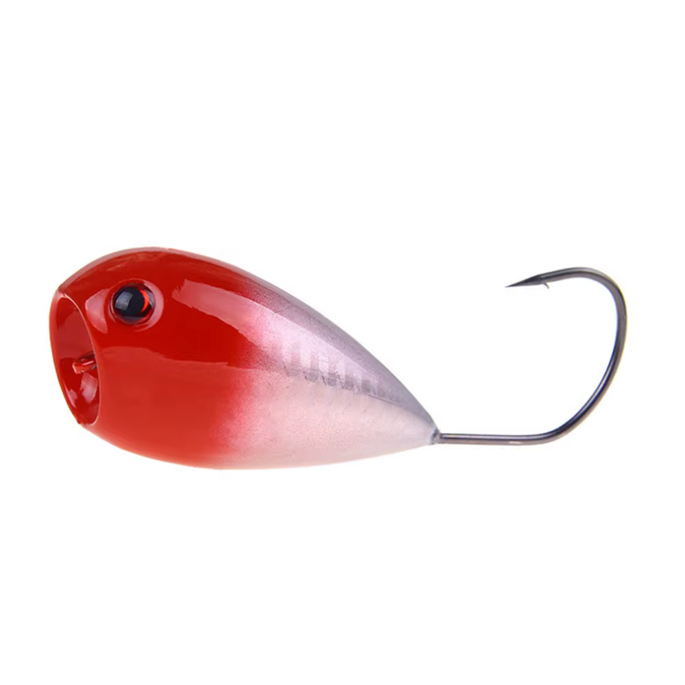 Señuelo Popper Flotante 80mm para Pesca de Superficie - imagen 4