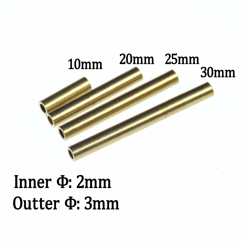 Bimoo Tubo de latón 2mm para moscas - material de atado y cebo - imagen 2
