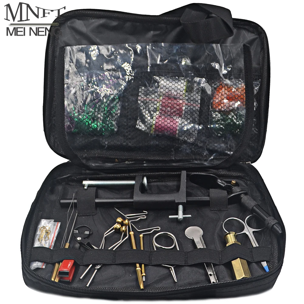 MNFT Kit herramientas atar moscas artificiales