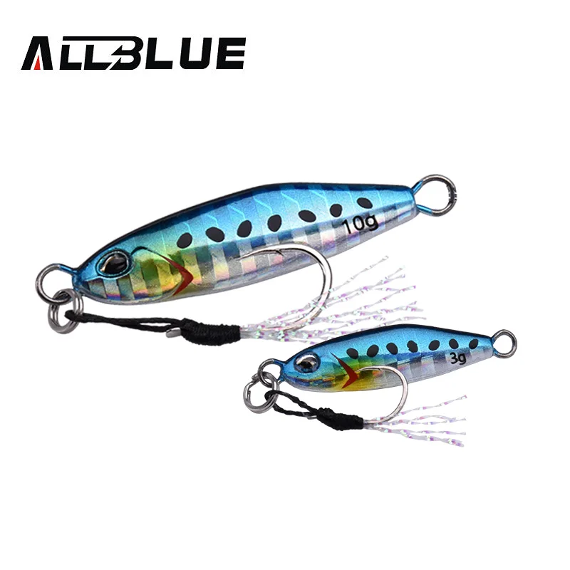 ALLBLUE Drager Micro Metal Jig 3-10g – Señuelo para Costa y Jigging - imagen 5