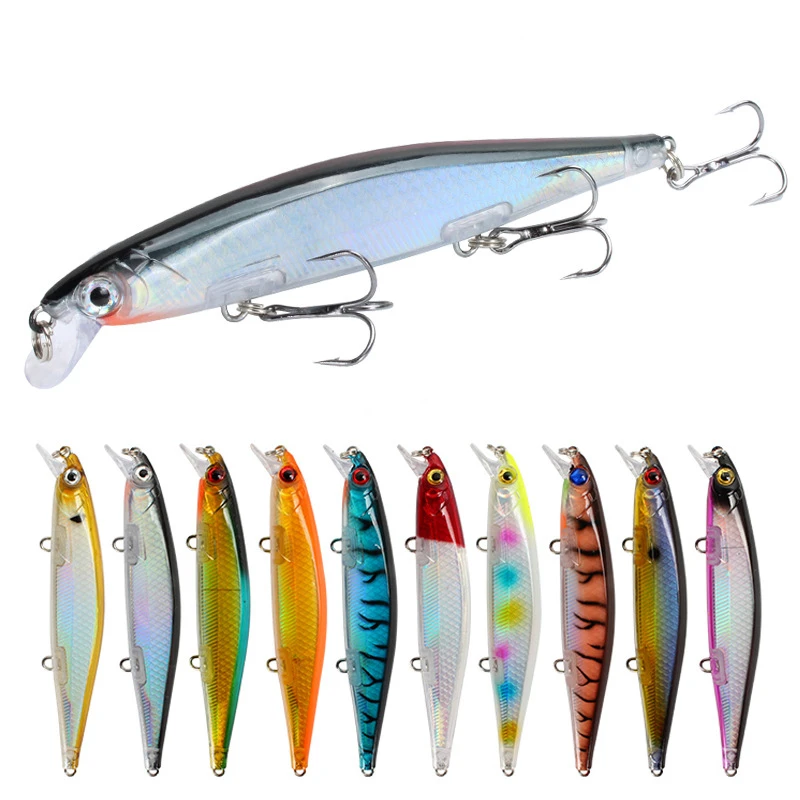 Wobbler Carp con Ojos 3D y 3 Anzuelos – 11cm 13g - imagen 2