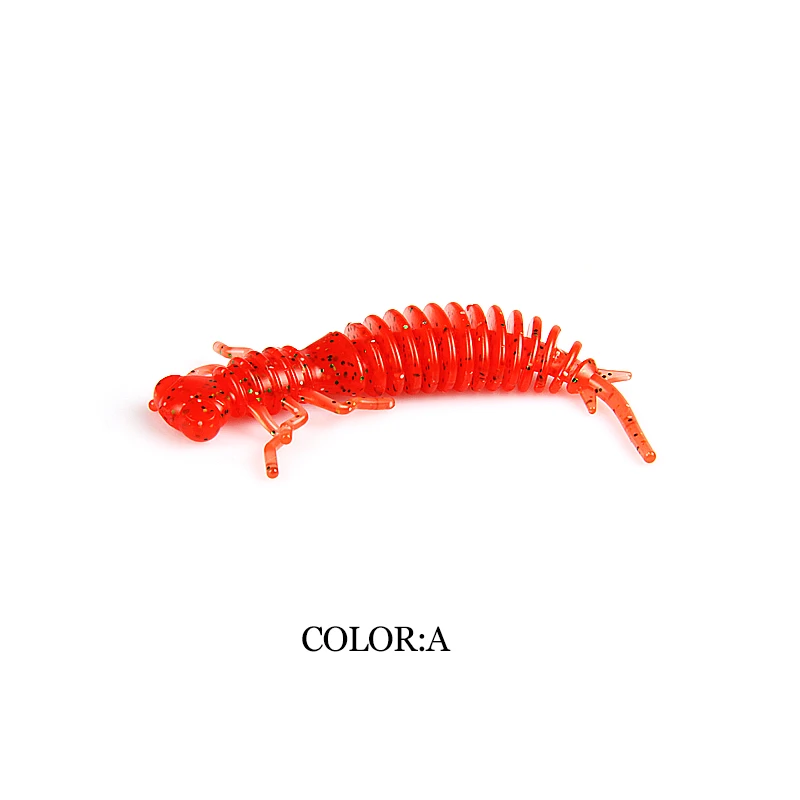 Supercontinente Larva Minnow Swimbait – Señuelo Silicona para Lubina - imagen 4