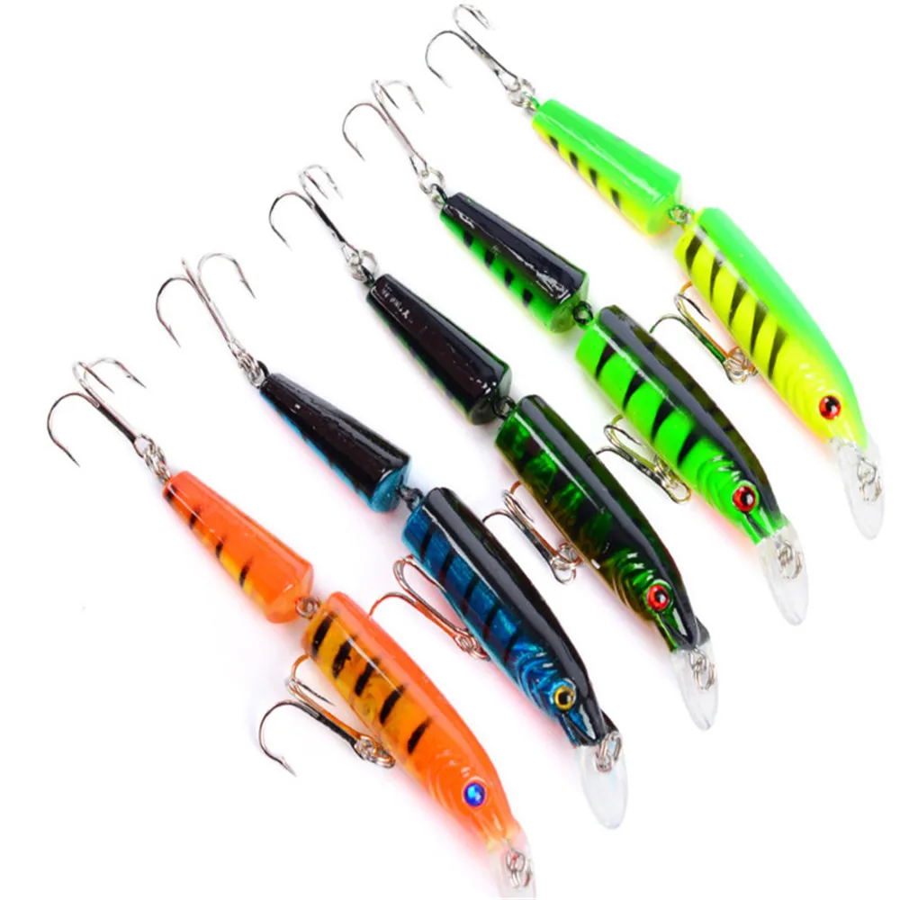 Detalle del cuerpo segmentado del señuelo Fishinapot