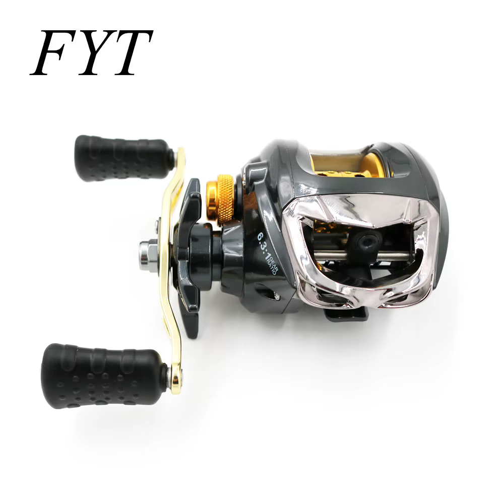 Carrete Baitcasting LG200 13BB – Impermeable, mano izquierda