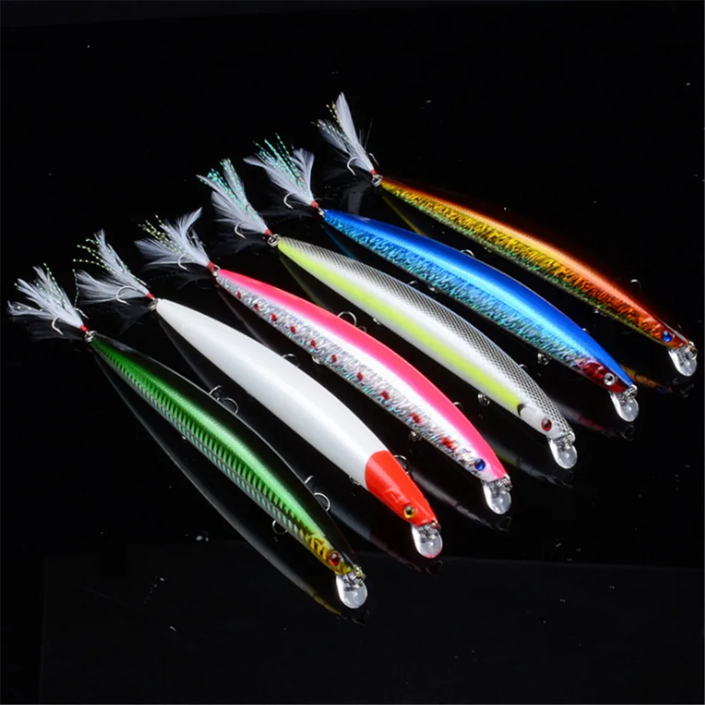 Vista lateral del swimbait 18,5 cm señalando su forma