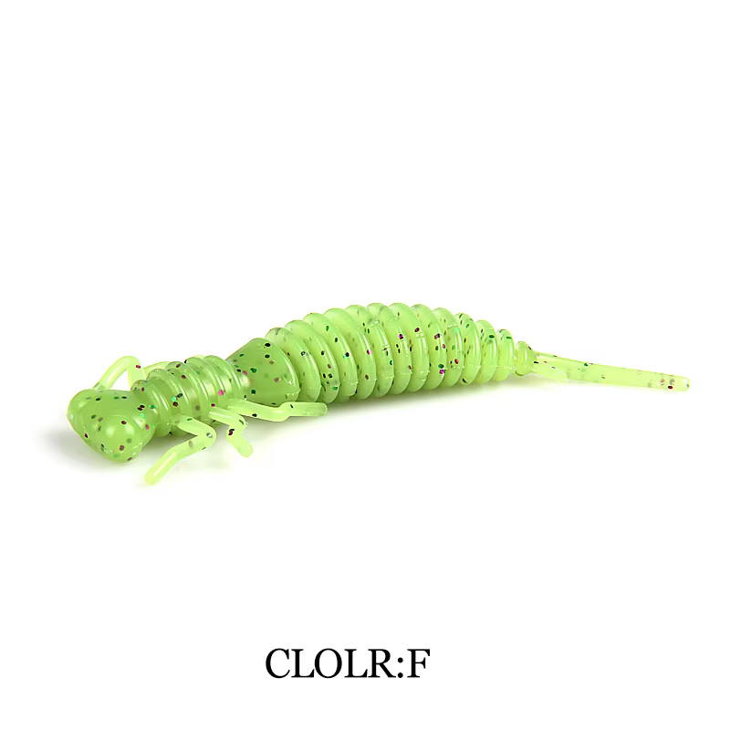 Supercontinente Larva Minnow Swimbait – Señuelo Silicona para Lubina - imagen 3