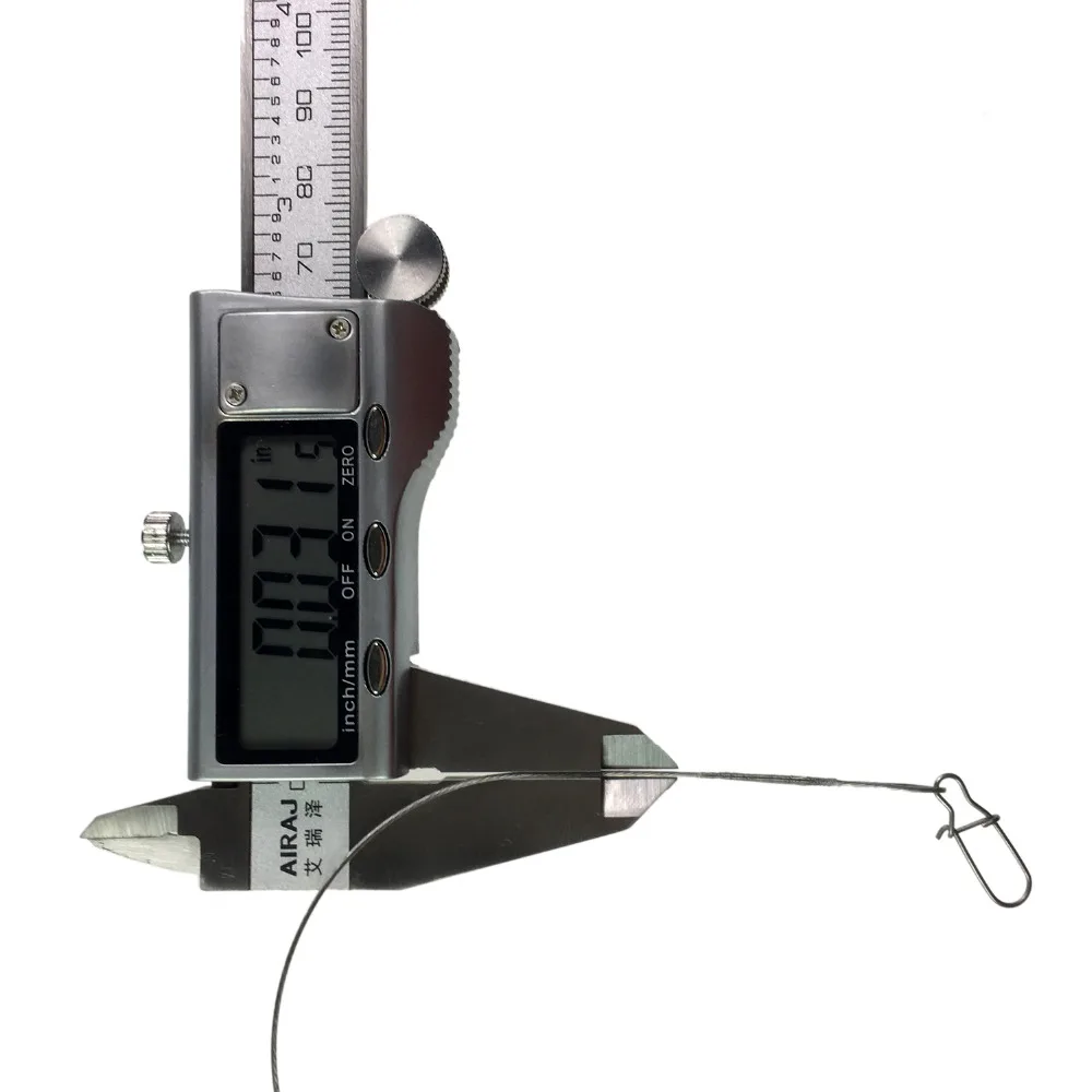 Cables Leadcore 35 lb con esmerillones giratorios y cierre de seguridad - imagen 5