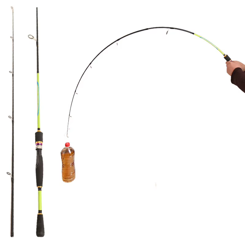 Caña Spinning YIYI 1,8m ML 2 secciones trucha lubina - imagen 2