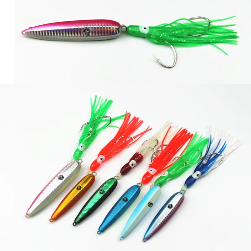 Jig metálico Jigbait – Giratorio de arrastre para alta mar - imagen 3