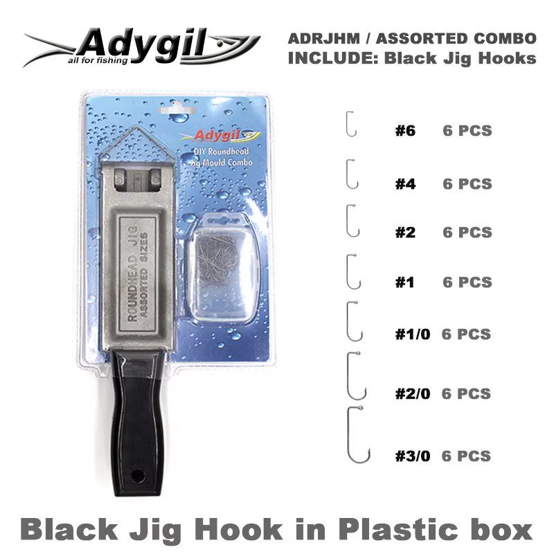Molde jig head redondo Adygil ADRJHM de cavidades - imagen 5