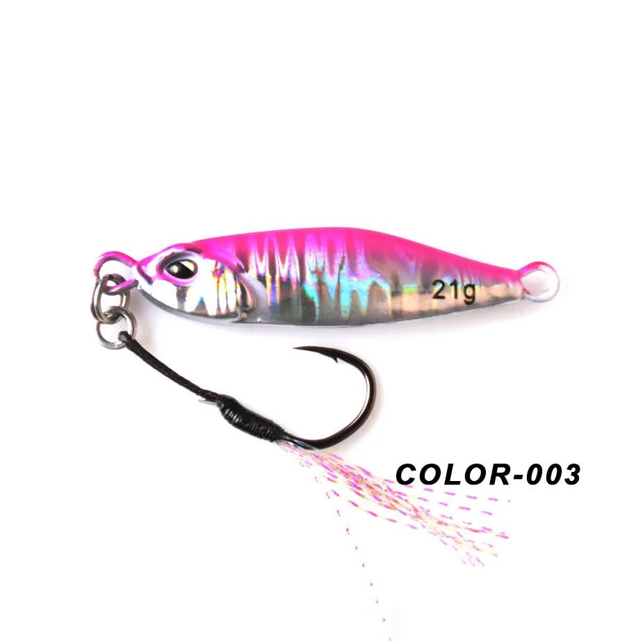 Variedad de colores disponibles en la gama Micro Metal