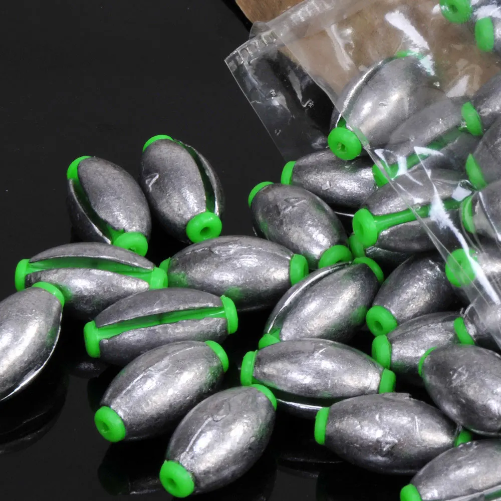Plomos con goma de agarre fácil para carpa con cambio rápido