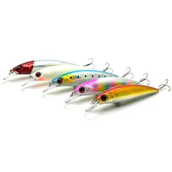 Señuelo Minnow duro de largo alcance con láser interno