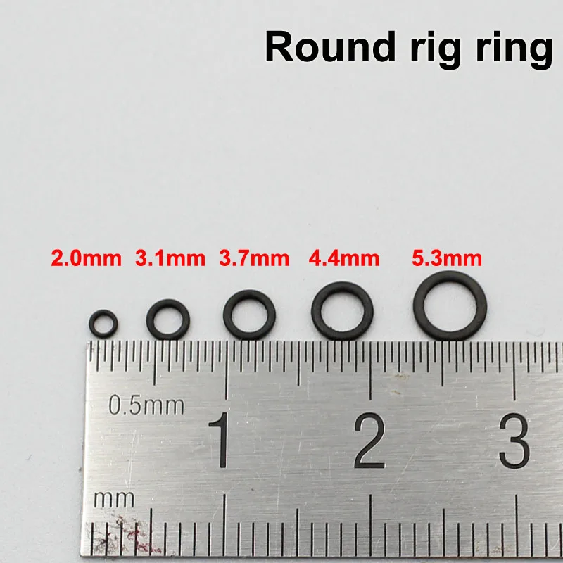 Micro Anillos de Pelo Ovalados para Aparejo – Pesca de Carpa - imagen 2