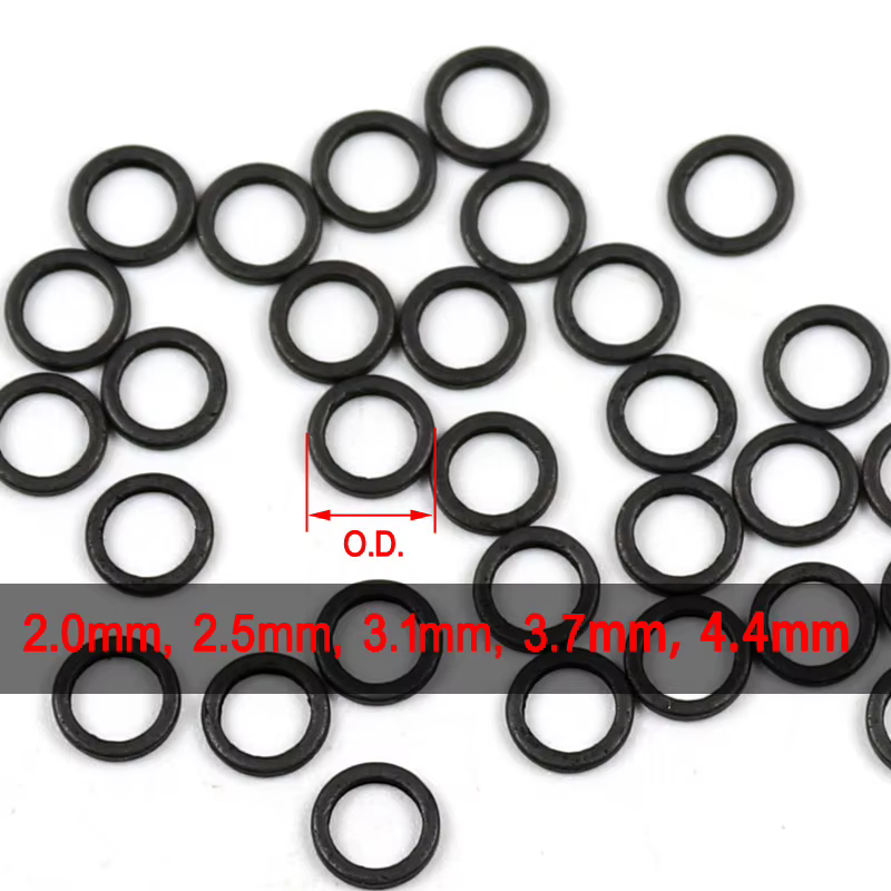 Anilla Giratoria Negro Mate para Pesca de Carpa Bimoo - imagen 3