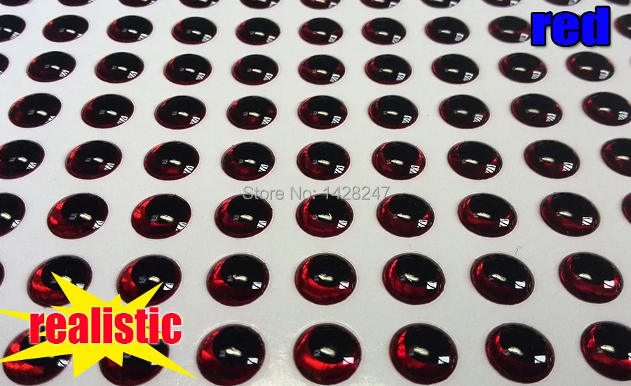 Ojos grandes dorados de 12mm a 14mm para señuelos de gran tamaño
