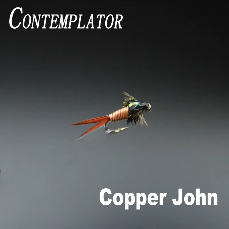 Mosca húmeda John cobre #12 – Imitación ninfa, efímera y piedra