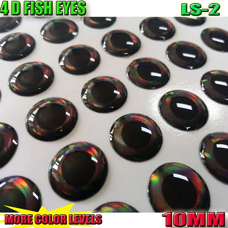 Detalle del efecto realista de los ojos de señuelo