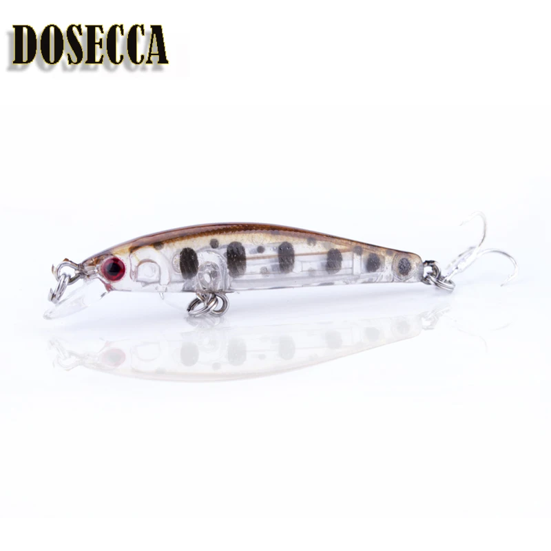 Cebo artificial Mini Minnow de hundimiento lento – 5 cm, 2 g - imagen 2