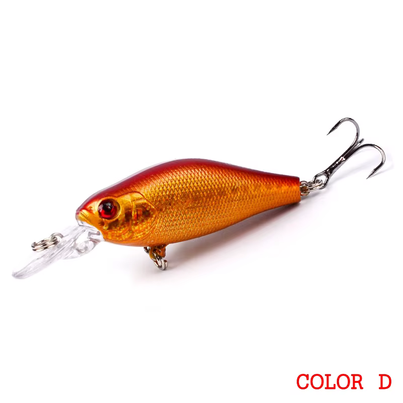Mini Crankbait 7cm – Señuelo wobbler artificial 8,1g para agua dulce - imagen 4