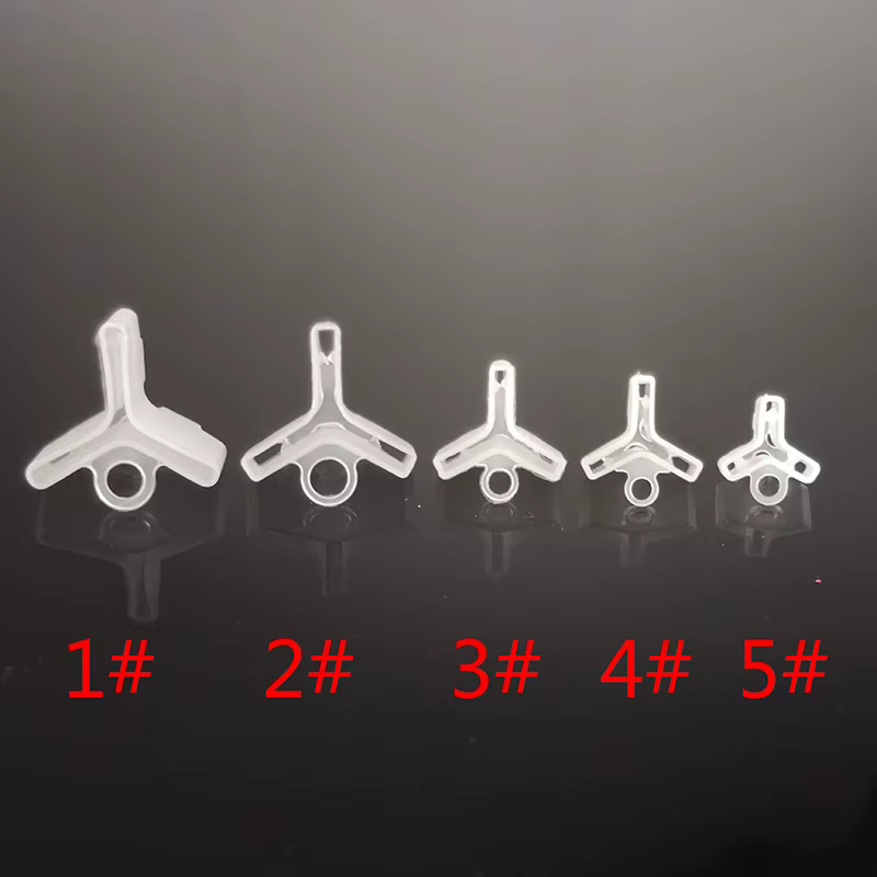 OUTKIT Cubiertas Anzuelos Triples para Señuelos – 5 Tamaños - imagen 4