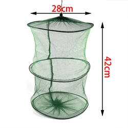 Red de Malla Plegable para Trucha y Carpa, 28x42cm