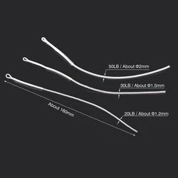 MNFT Conector bucle alta resistencia pesca mosca