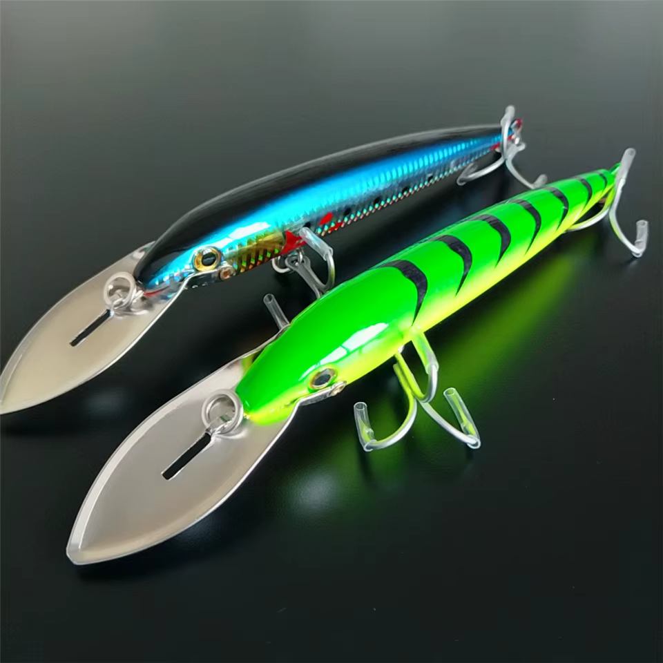 Señuelo shad Noeby con treble resistente para pesca - imagen 3