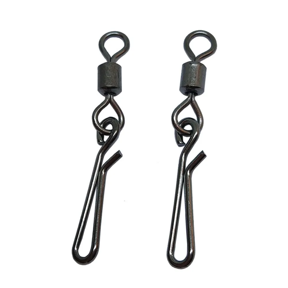Conectores giratorios de cambio rápido inox para pesca de carpa - imagen 2