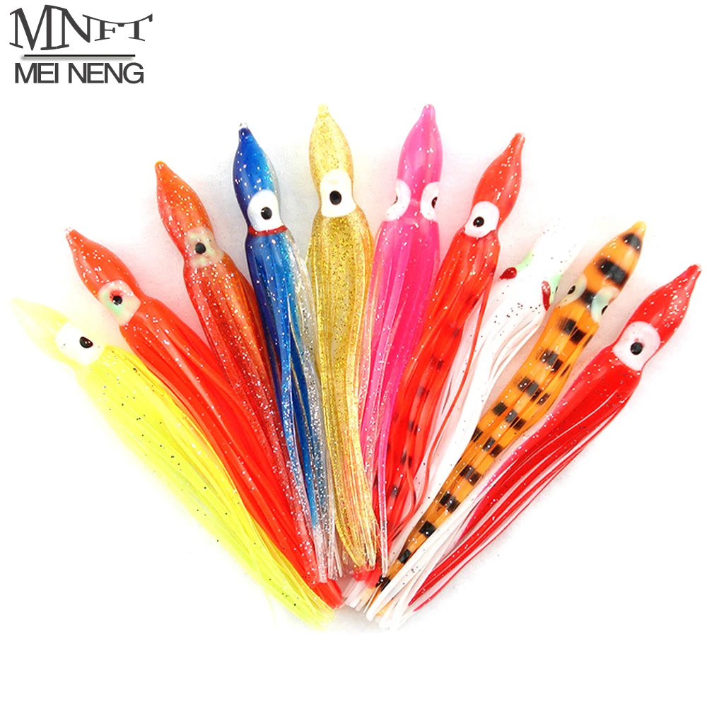 Jig de Pulpo MNFT con Falda – Señuelo para Pesca en Mar - imagen 5