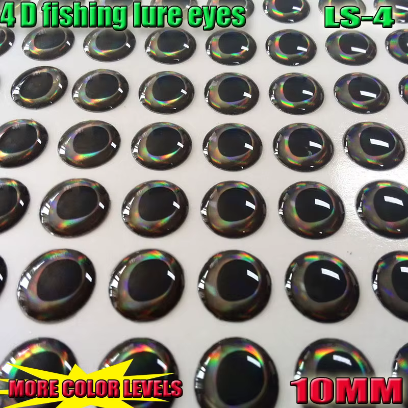 Ojos Adhesivos 4D para Señuelos 10mm – Pack Multicolor - imagen 5