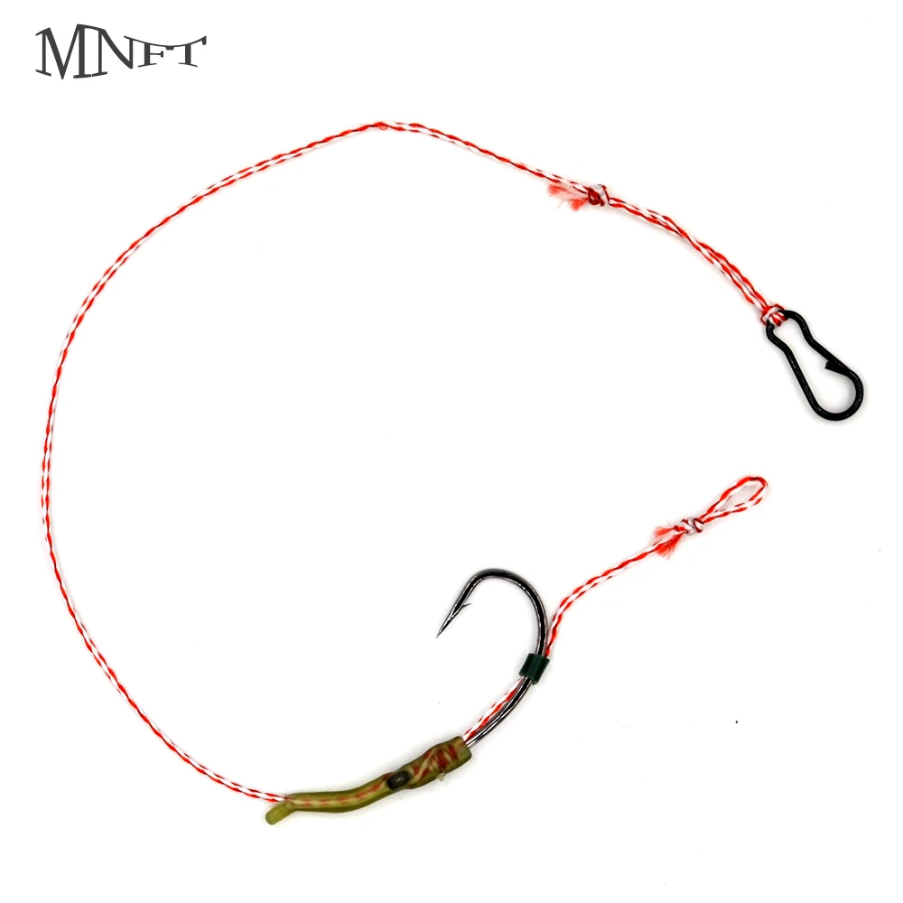 MNFT Aparejos de carpa – Hair rig con anzuelo curvo - imagen 4