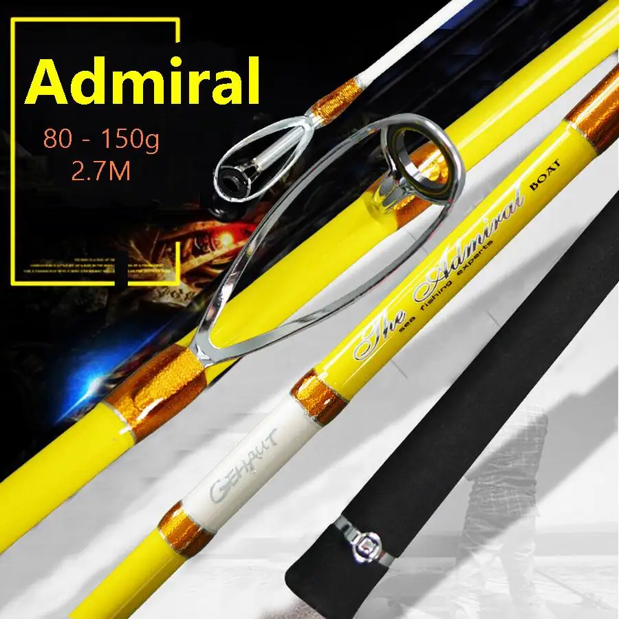 Caña Slow Jigging GAOHE ZZ71 de carbono para barco – acción ligera