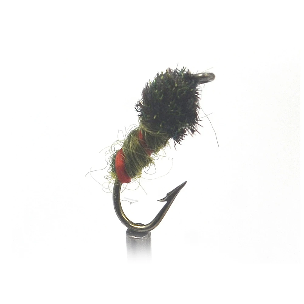 Midge Pavo Real Ninfa para trucha – Larva pupa MNFT