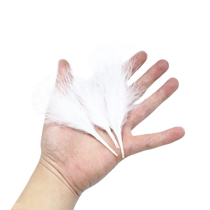 Plumas de marabú para atado de moscas Woolly Bugger – Pavo - imagen 2