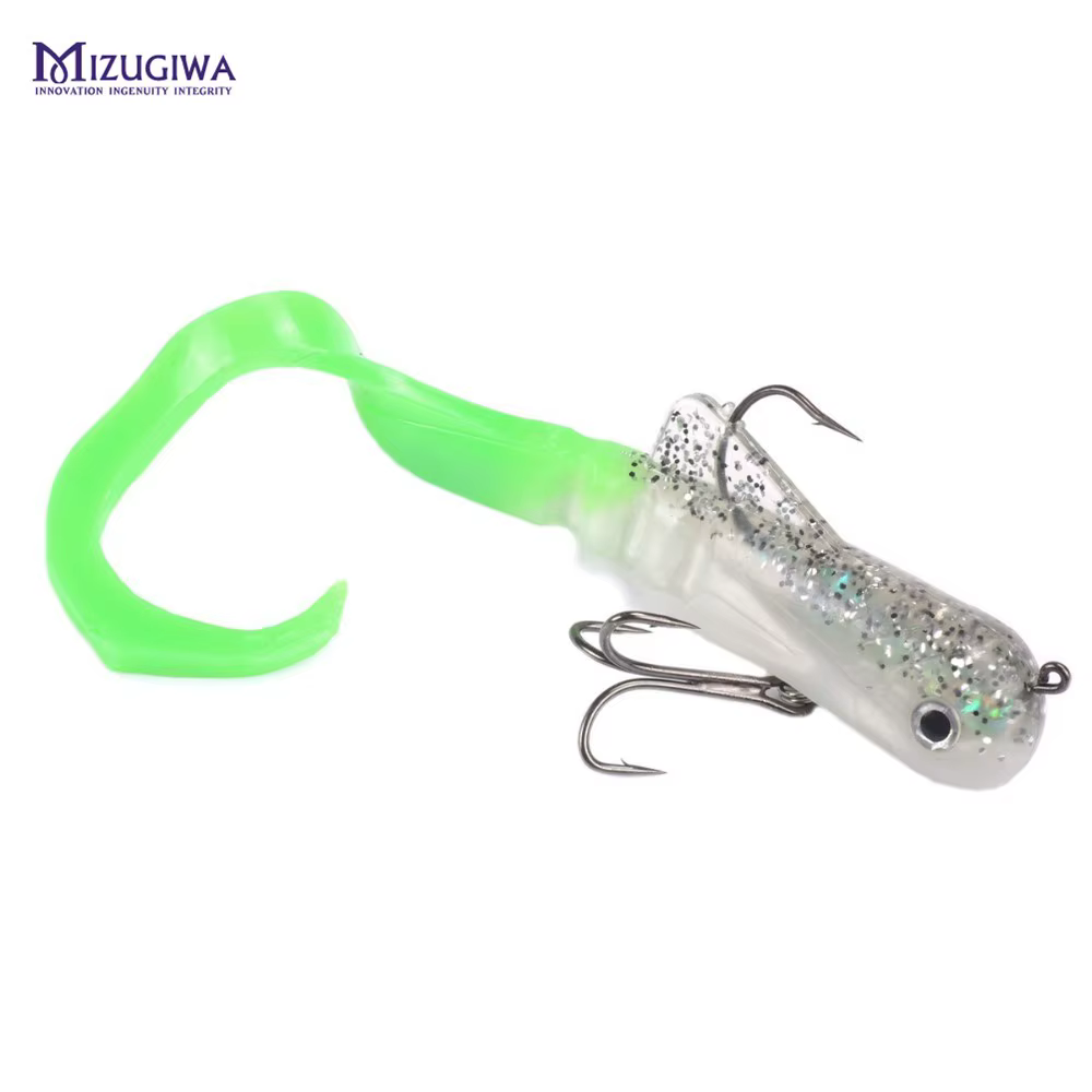 Señuelo blando MIZUGIWA con acabado realista para pesca de depredadores