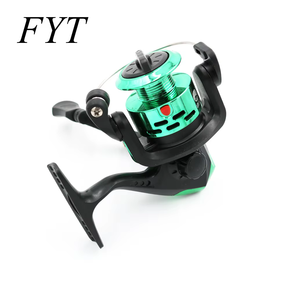 HY01 Carrete de pesca giratorio en aluminio - 5,2:1 con línea - imagen 5