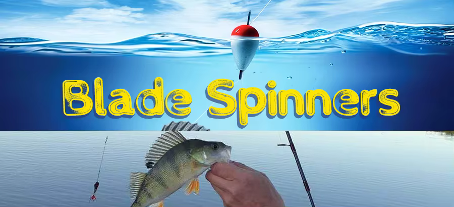 Kit de 6 bucktail spinners diversos colores