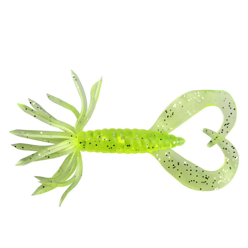 Crazy Flapper – Señuelo curl tail silicone 7cm - imagen 3