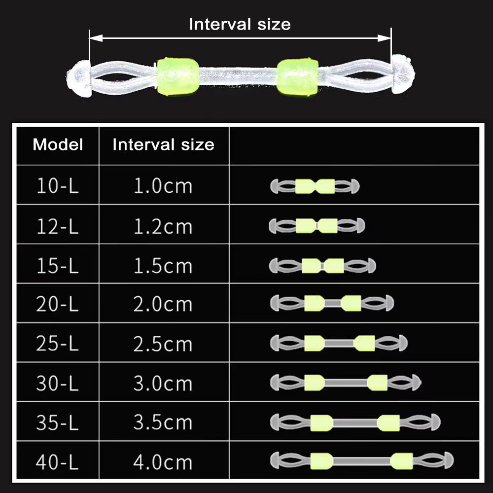 MNFT Sedal de Pesca Bifurcado Antibobinado para Anzuelos Dobles - imagen 3