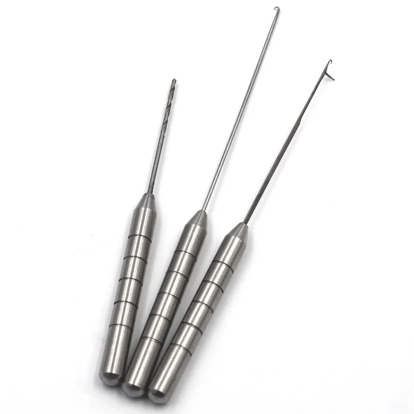 Kit completo de herramientas de pesca en acero inoxidable