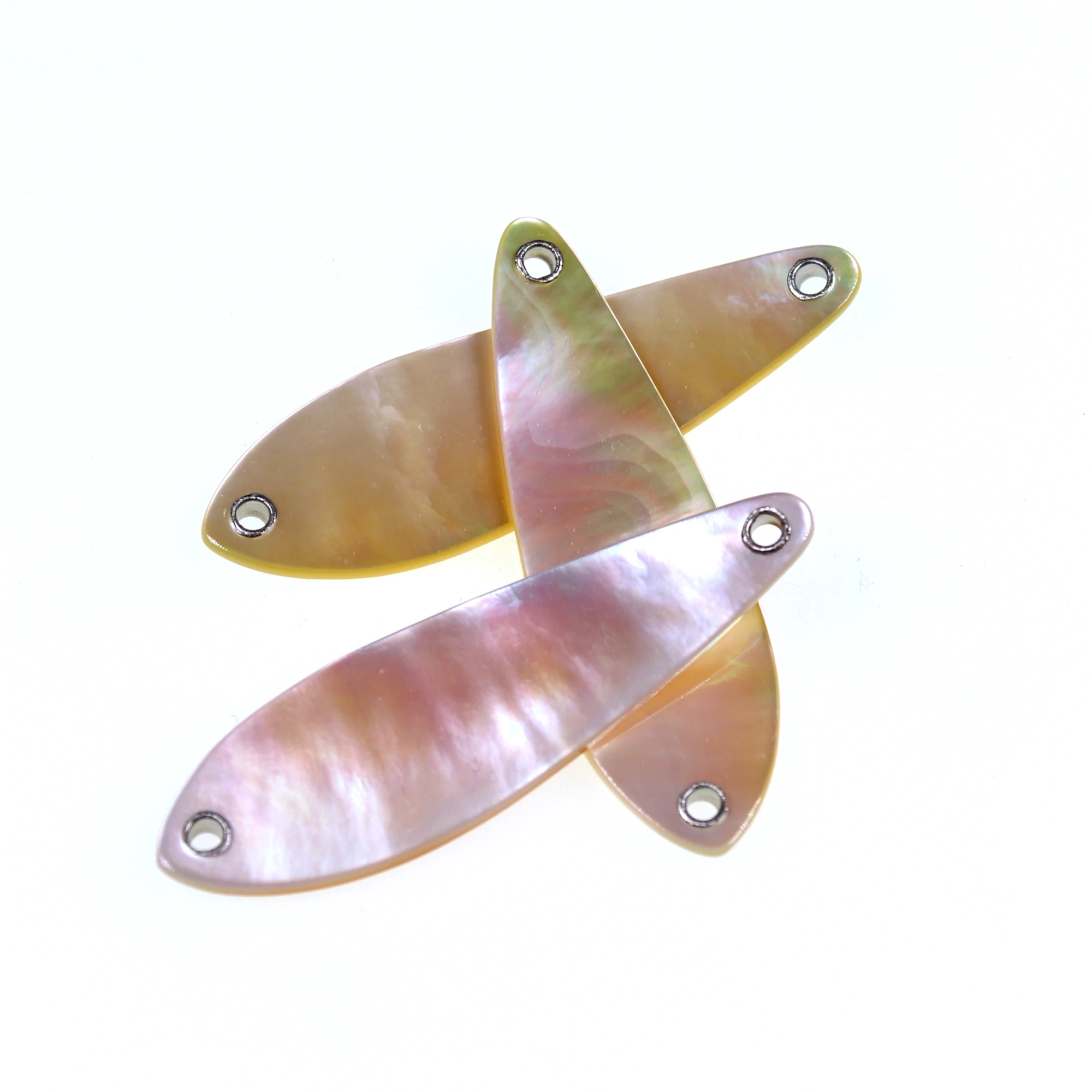 Bimoo Cuchara Paua Natural - Concha de Abulón para señuelo de pesca