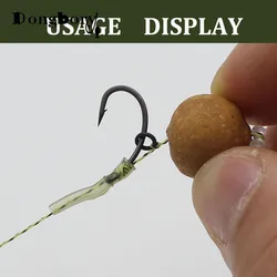 Anillos Blowback Negro Mate para Aparejo de Carpfishing