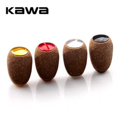 Kawa-Mango – Carrete de pesca con perilla madera suave goma