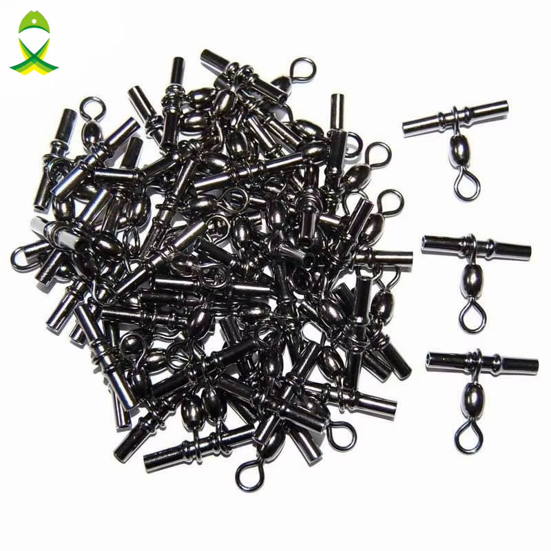 Swivel Cross Line Crane Latón Níquel – Giratorio para línea de pesca