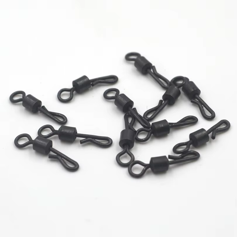 MNFT Swivel Q-Shape + Lead Clips – Kit Carp Fishing cambio rápido - imagen 3